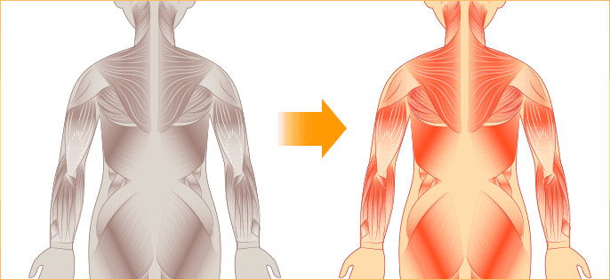 筋肉をやわらかくする